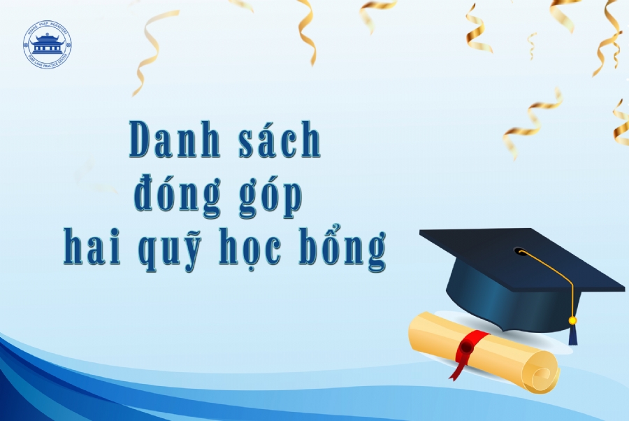 Danh sách đóng góp hai quỹ học bổng tháng 02/2025