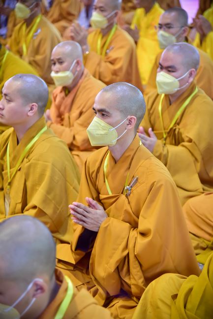 Quý Thầy Hoằng Pháp thọ giới tại giới đàn Thiện Hoa