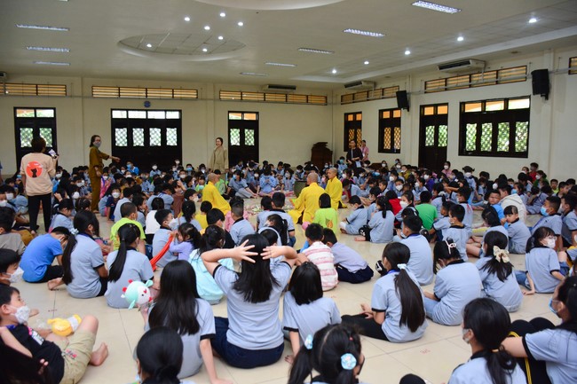 Khóa tu thiếu nhi “Em Về Bên Phật”