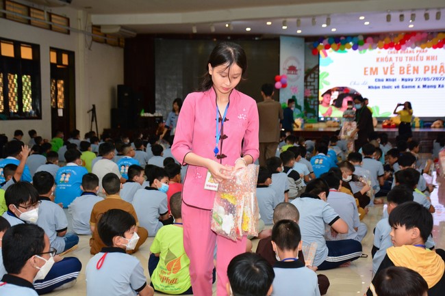 Khóa tu thiếu nhi “Em Về Bên Phật”