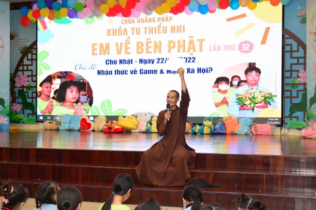 Khóa tu thiếu nhi “Em Về Bên Phật”