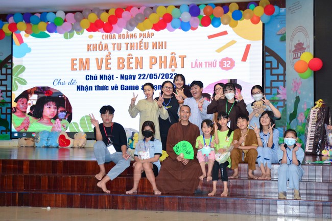 Khóa tu thiếu nhi “Em Về Bên Phật”