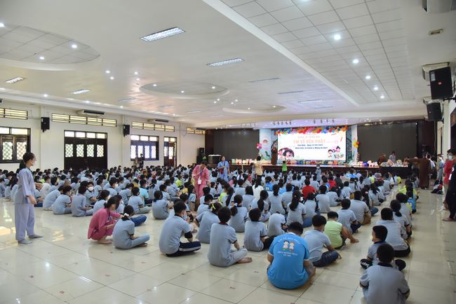 Khóa tu thiếu nhi “Em Về Bên Phật”