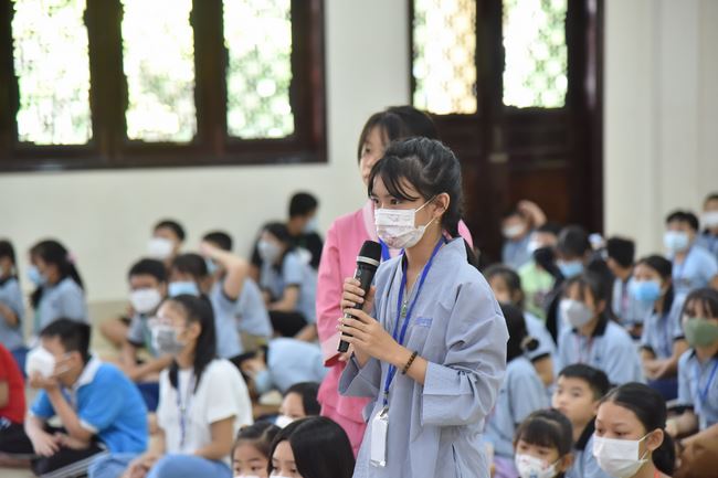 Khóa tu thiếu nhi “Em Về Bên Phật”