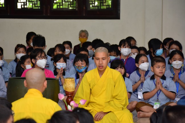 Khóa tu thiếu nhi “Em Về Bên Phật”