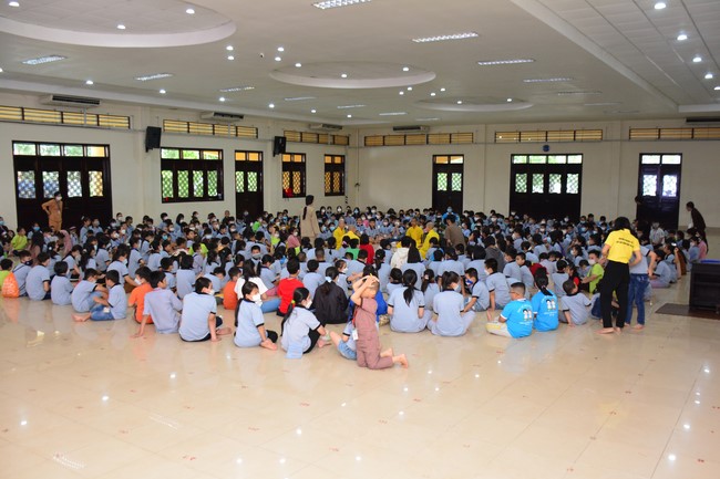 Khóa tu thiếu nhi “Em Về Bên Phật”